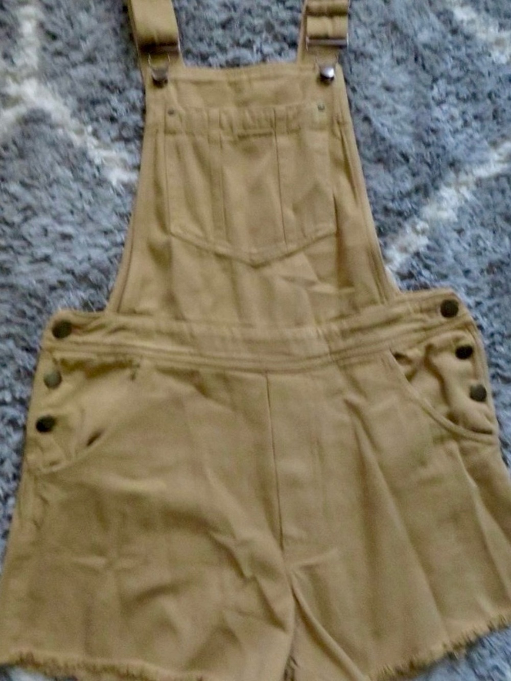 Pilcro and the Letterpress Anthropologie The Wanderer Short Overalls Romper NWOT
